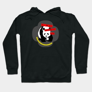 Panda Outta Fun By Abby Anime(c) Hoodie